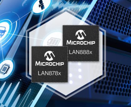 Microchip Introduces LAN878x and LAN888x SPE Transceivers Featuring MACSec, TSN, and FuSA