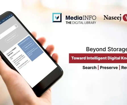 Naseej for Technology and MediaINFO: Beyond Digitization, Toward Intelligent Knowledge Access