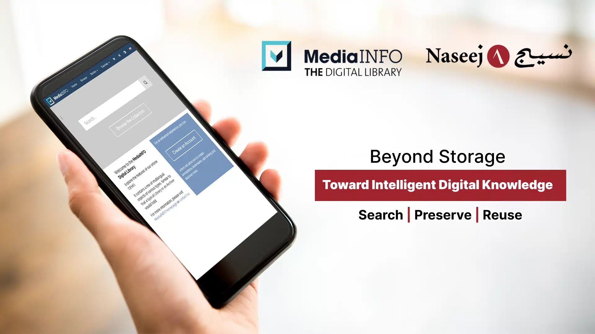 Naseej for Technology and MediaINFO: Beyond Digitization, Toward Intelligent Knowledge Access