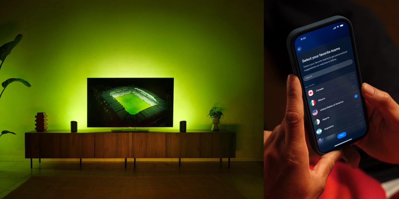 Philips Hue Smart Lighting to Unveil Instantaneous Responses to Live Sporting Events