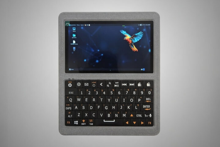 Pi Slate: A Raspberry Pi 5 Handheld Linux Cyberdeck with 5-Inch 1920×720 Touchscreen Display