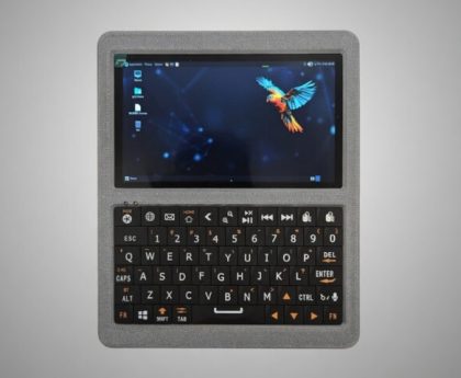 Pi Slate: Raspberry Pi 5 Handheld Linux Cyberdeck with 5-Inch 1280x720 Touchscreen Display - CNX Software