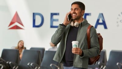 Purchase a $300 Delta gift card and receive a complimentary $20 Starbucks gift card