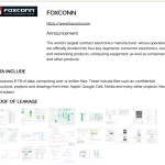 Ransomware Hackers Allegedly Breach Foxconn, Key Electronics Manufacturer for Apple, Google, Nvidia
