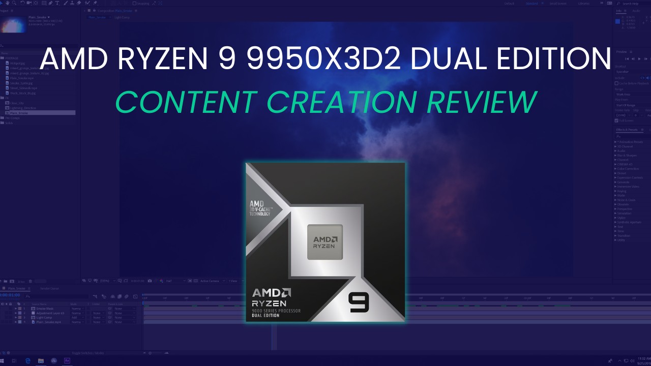 Review of AMD Ryzen 9 9950X3D2 Dual Edition