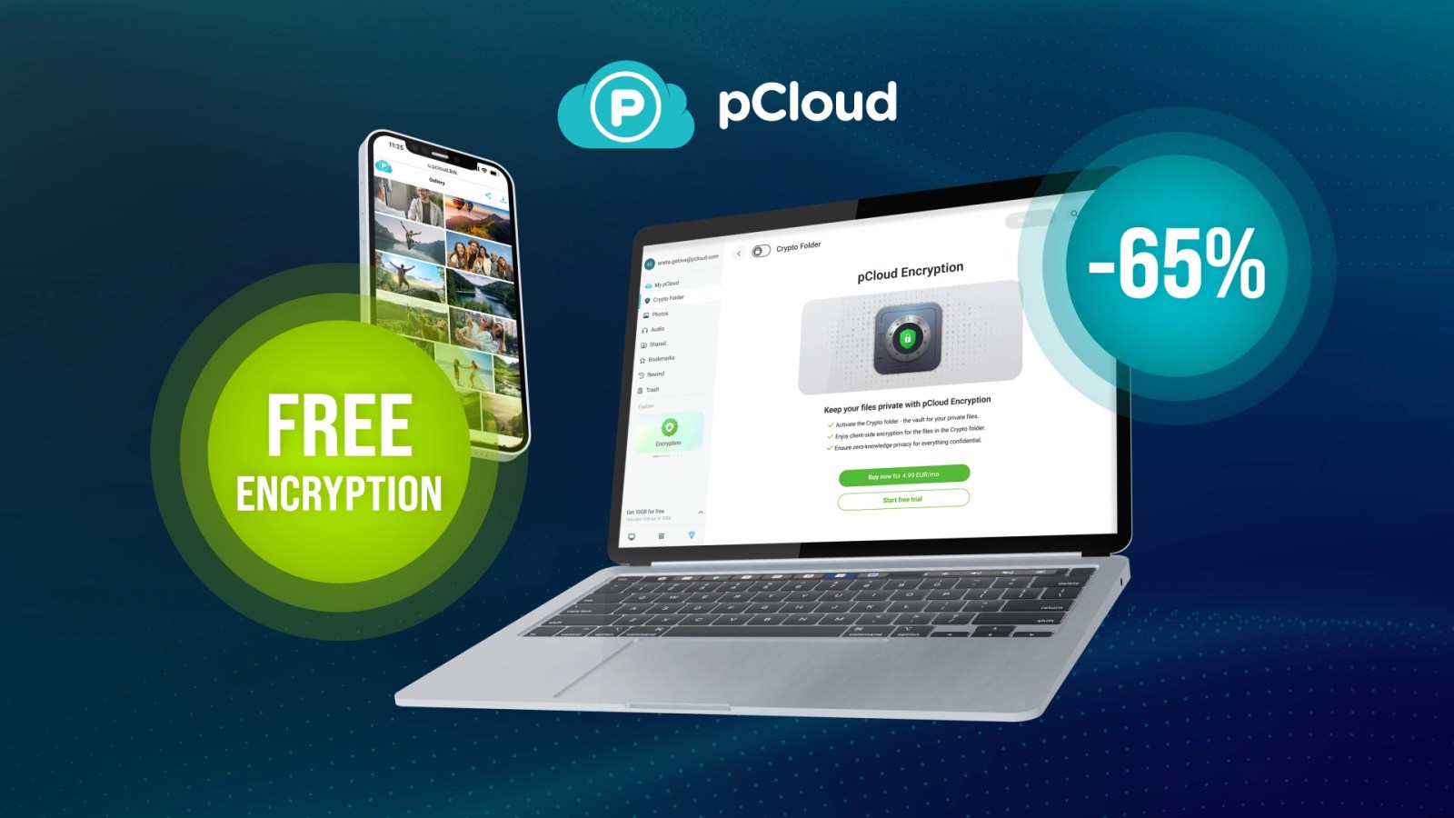 Safeguard Your Family's Online Presence with 65% Discount on pCloud Lifetime Subscription