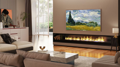 Save $350 on the Hisense 55-inch Canvas TV for Your Gallery Wall