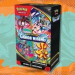 Save over $20 on Pokémon TCG Mega Evolution Chaos Rising Booster Bundles — get the best preorder price at Amazon