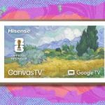 Save Over $500 on the Hisense 50-inch Hi-QLED S7 CanvasTV