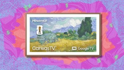Save Over $500 on the Hisense 50-inch Hi-QLED S7 CanvasTV