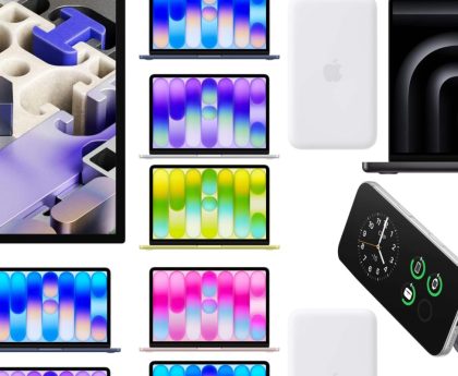 Savings on M5 Pro MacBook Pro ($400 reduction), MacBook Air ($150 reduction), Apple Watch Series 11 ($130 reduction), 25W Chargers, and Additional Items