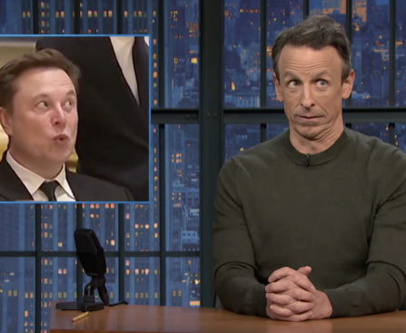 Seth Meyers Analyzes Trump's China Trip with Tech CEO Entourage