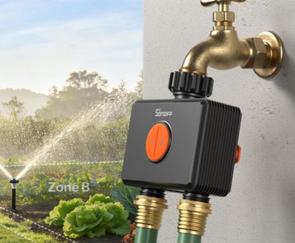 SONOFF Hydro DUO: Dual-Channel Zigbee 3.0 Smart Water Valve with Flow Meter