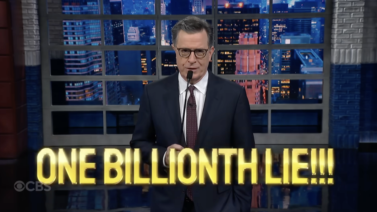 Stephen Colbert Analyzes Trump's Awkward Visit to China