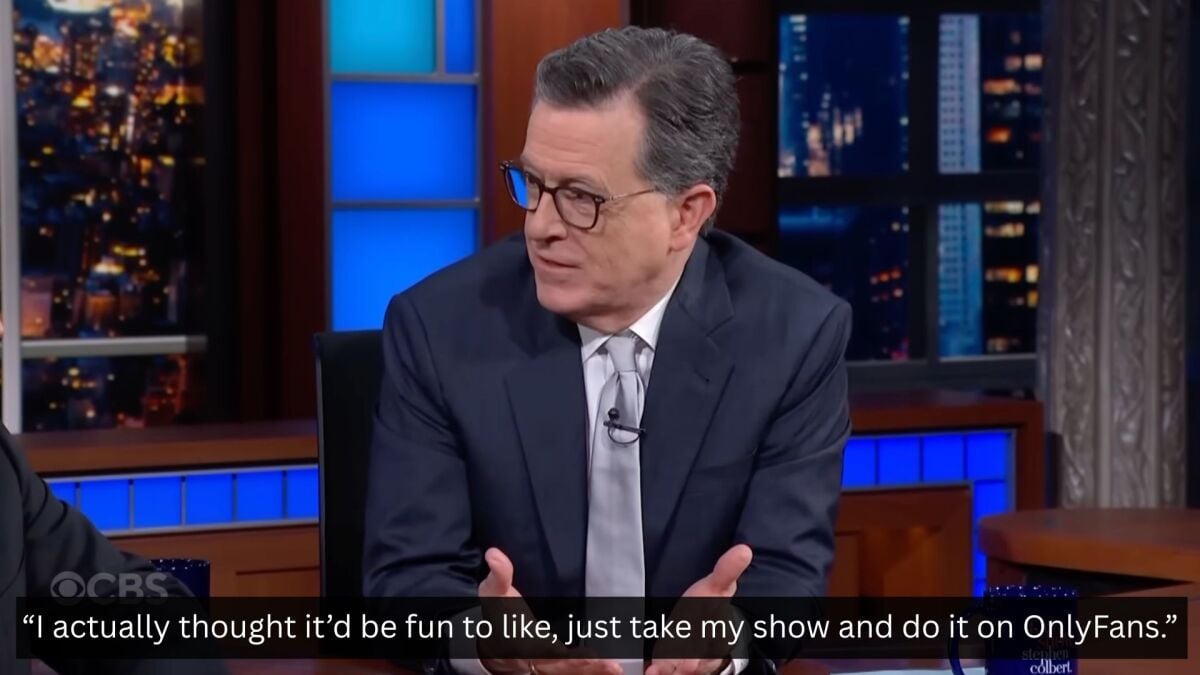 Stephen Colbert Plans to Relaunch The Late Show on OnlyFans