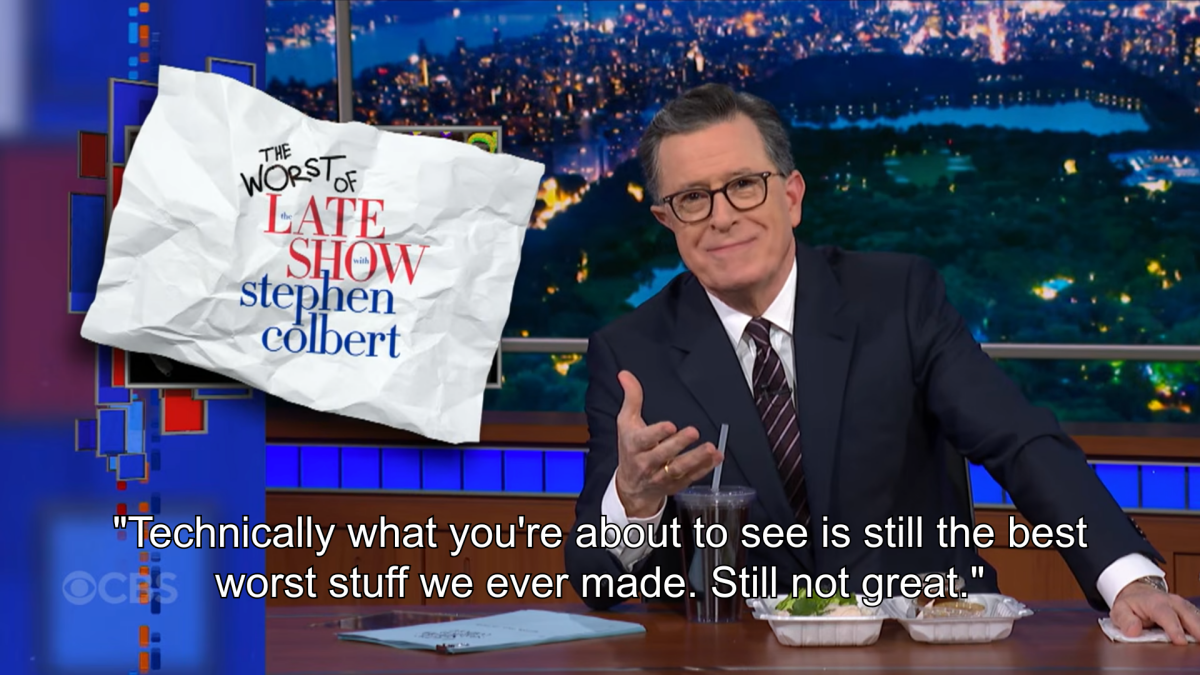 Stephen Colbert Releases Late Night's Best Unaired Sketches on YouTube