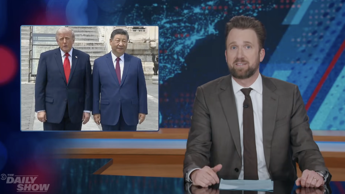 The Daily Show Mercilessly Mocks Trump's Meeting with Xi Jinping