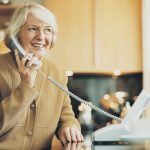 The Explanation for Coiled Wires on Landline Telephones Rather than Straight