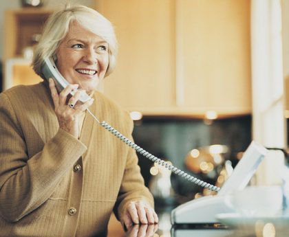 The Explanation for Coiled Wires on Landline Telephones Rather than Straight
