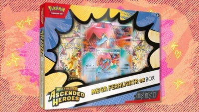 The Pokémon TCG Ascended Heroes Mega Feraligatr ex Box is under $70 at Amazon — act fast to save over $10