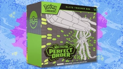 The Pokémon TCG Perfect Order Elite Trainer Box is under $70 on Amazon