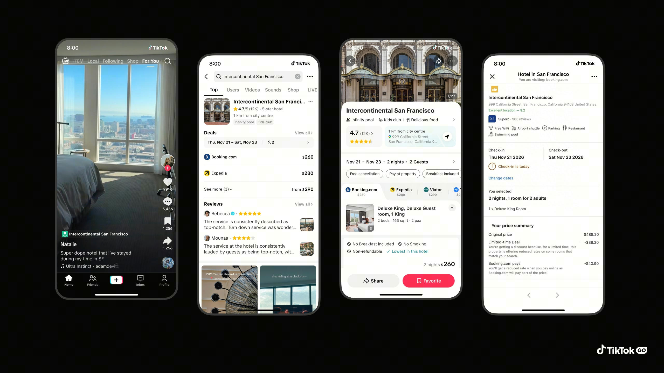 TikTok Aims to Be Your Go-To for Booking the Trips You Discover