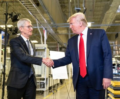 Trump to Extend Invitation to Tim Cook and Additional CEOs for Upcoming Journey to China